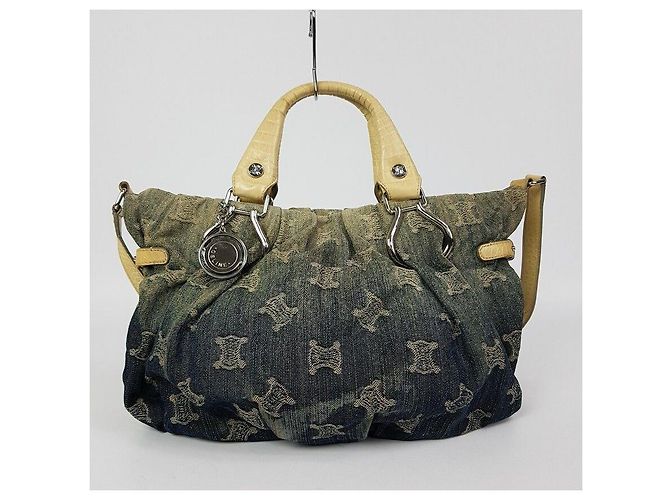 Céline Borsa in denim sfumato - vista 2