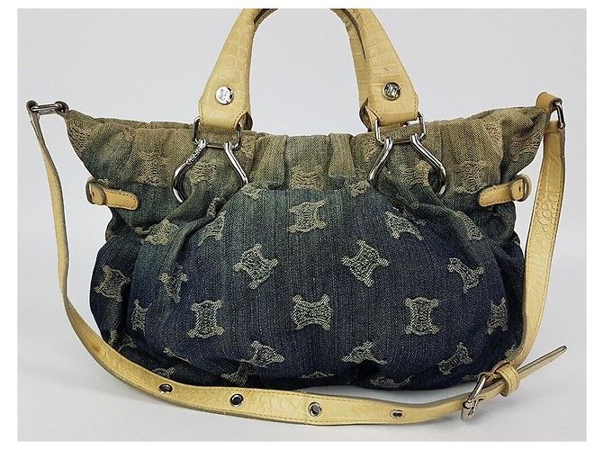 Céline Borsa in denim sfumato - vista 5