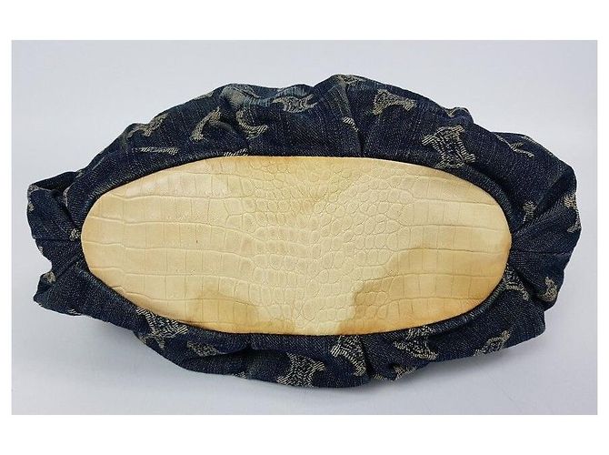 Céline Borsa in denim sfumato - vista 6