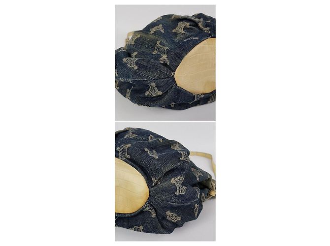 Céline Borsa in denim sfumato - vista 7
