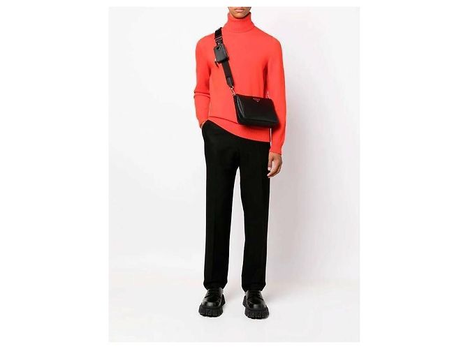 Prada Borsa a Spalla in Pelle Saffiano - vista 4