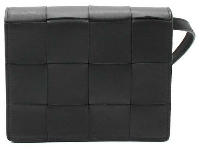 Bottega Veneta Borsa Cassette Piccola Intrecciato Nero - vista 6