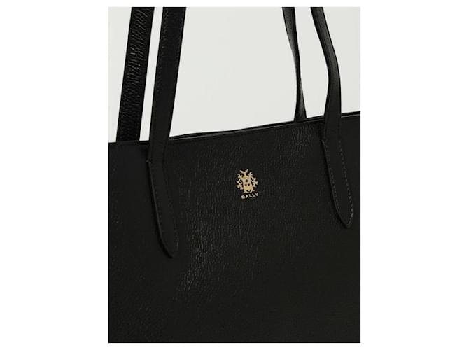 Bally Leder-Tote-Bag Schwarz - Ansicht 6