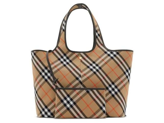 Burberry Mittelgroße Karotasche Weiß - Ansicht 4