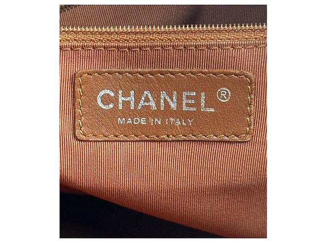 Chanel Grande borsa tote CC marrone - vista 12
