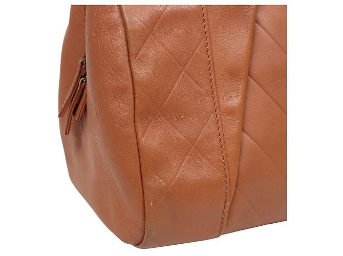 Chanel Grande borsa tote CC marrone - vista 7