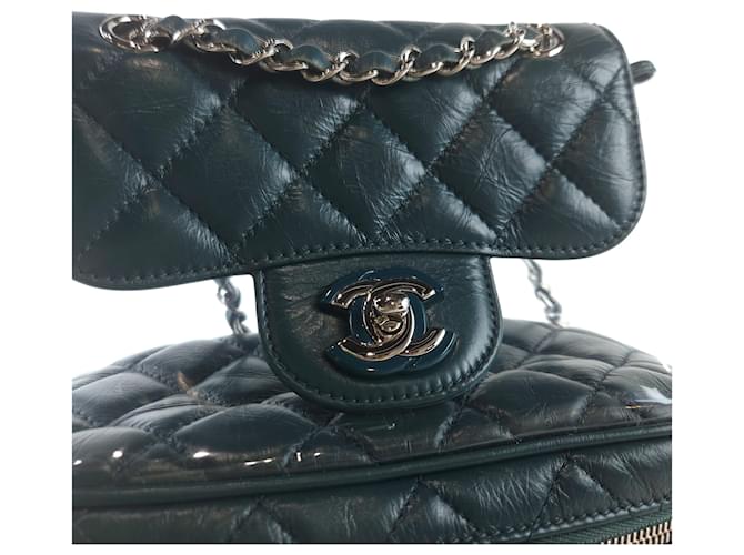 Chanel PVC-Rucksack Schwarz - Ansicht 2