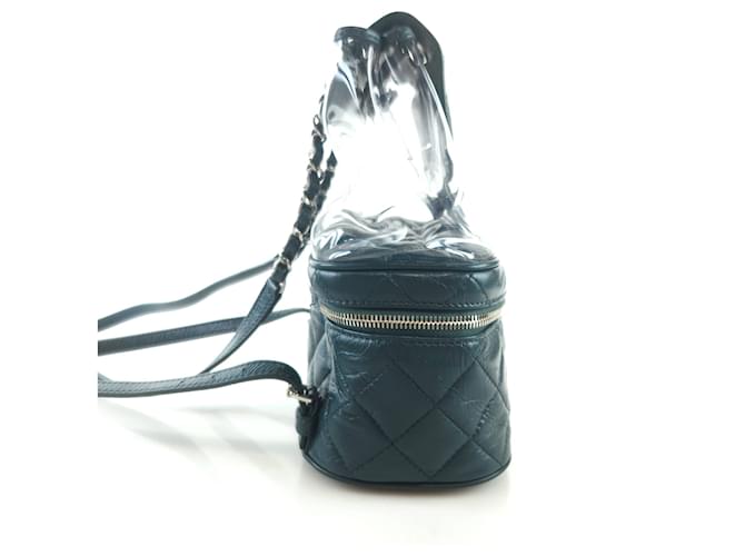 Chanel PVC-Rucksack Schwarz - Ansicht 4