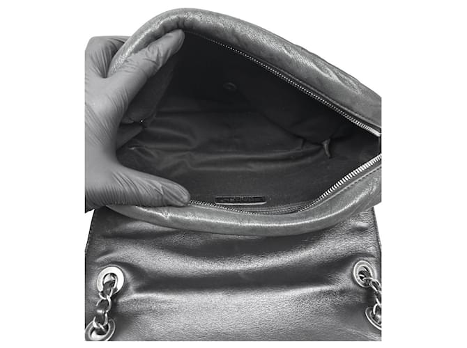 Chanel Borsa a spalla con catena nera Nero - vista 5