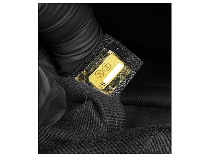 Chanel Borsa a spalla con catena nera Nero - vista 7
