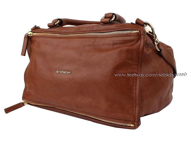 Givenchy Borsa grande a spalla e crossbody Pandora marrone scuro - vista 2