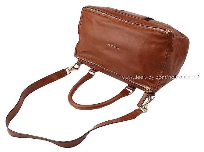Givenchy Borsa grande a spalla e crossbody Pandora marrone scuro - vista 4