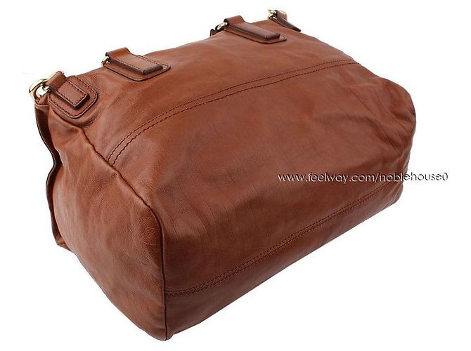 Givenchy Borsa grande a spalla e crossbody Pandora marrone scuro - vista 5