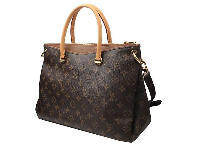 Louis Vuitton Borsa Tote e a Spalla Monogram Palace Marrone mm - vista 2