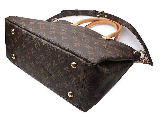 Louis Vuitton Borsa Tote e a Spalla Monogram Palace Marrone mm - vista 4