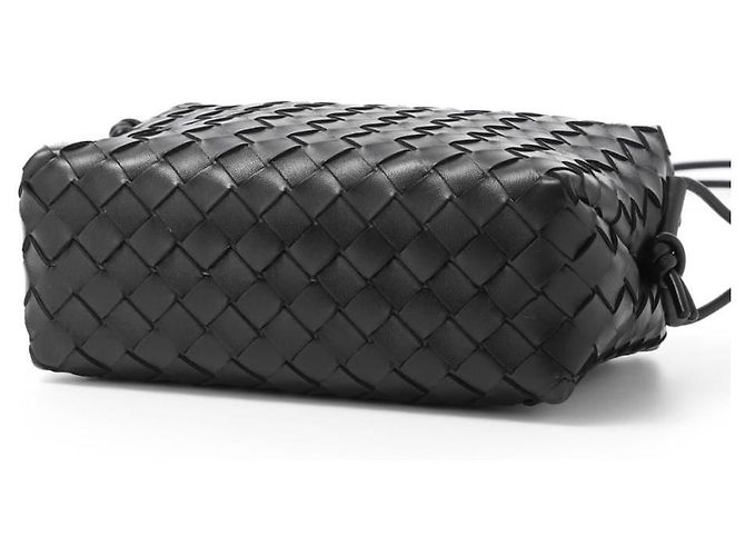 Borsa a tracolla Small Loop di Bottega Veneta Nero - vista 15