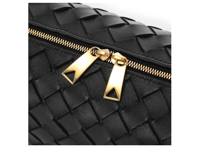 Borsa a tracolla Small Loop di Bottega Veneta Nero - vista 17