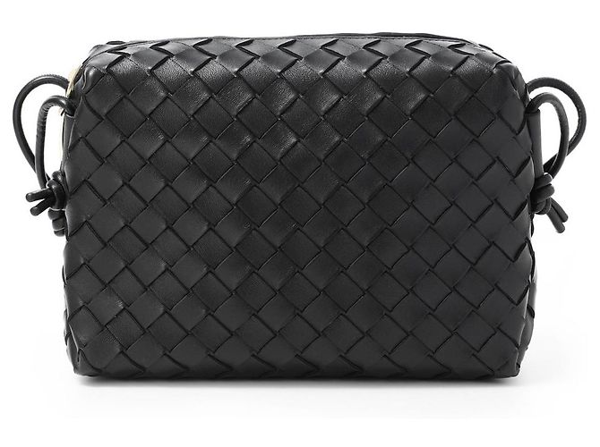 Borsa a tracolla Small Loop di Bottega Veneta Nero - vista 2