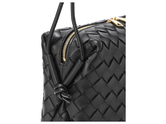 Borsa a tracolla Small Loop di Bottega Veneta Nero - vista 7