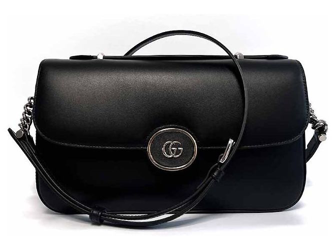 Gucci Piccola Borsa a Spalla GG Small Nera AABSG Nero - vista 5