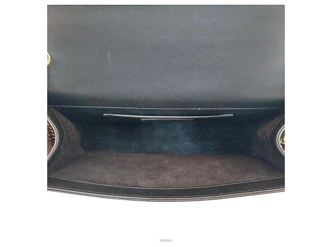 Saint Laurent Borsa a spalla media Kate Tassel Nero - vista 5
