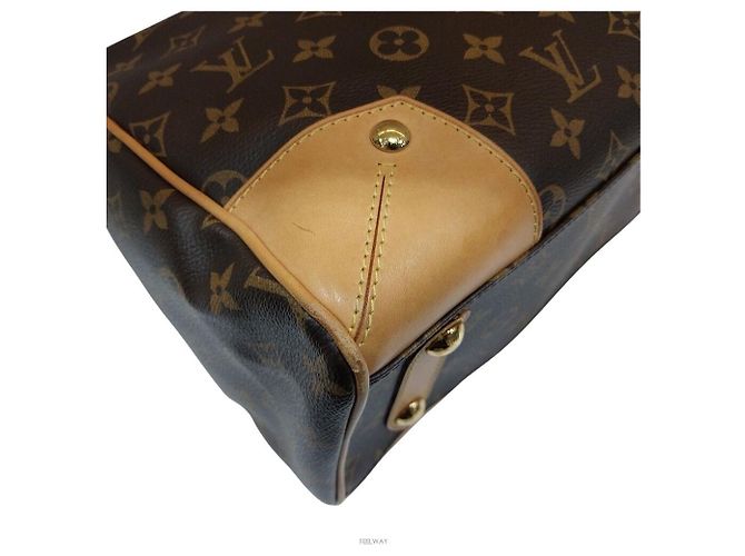 Louis Vuitton Borsa Tote Retiro PM Marrone - vista 6