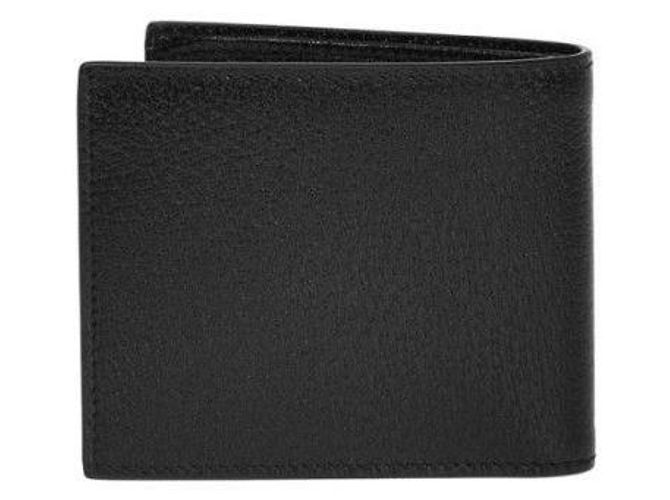 Gucci Portafoglio GG Marmont Nero Hardware Dorato - vista 4