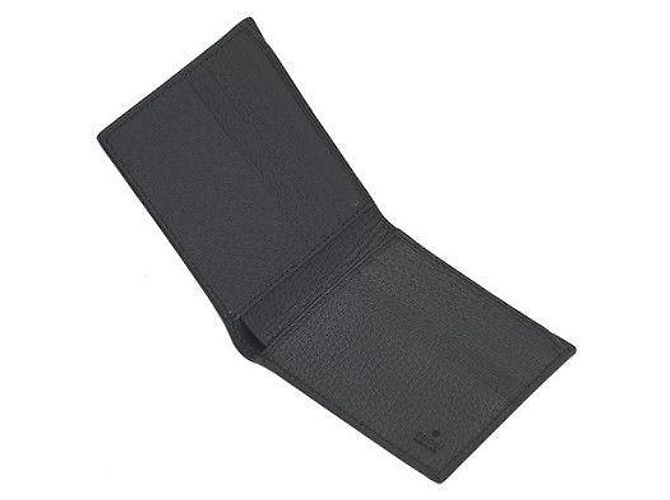 Gucci Portafoglio GG Marmont Nero Hardware Dorato - vista 5