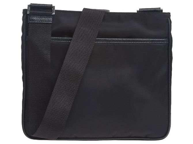 Prada Borsa a tracolla Re-Nylon Saffiano Nero - vista 5