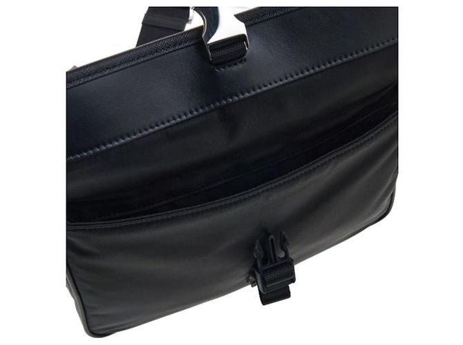 Prada Borsa a tracolla Re-Nylon Saffiano Nero - vista 6