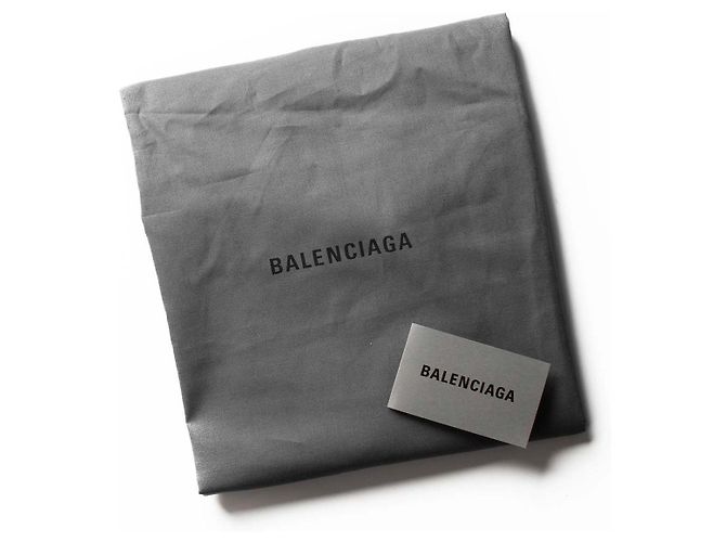 Balenciaga Portafoglio Hourglass a catena Nero - vista 9