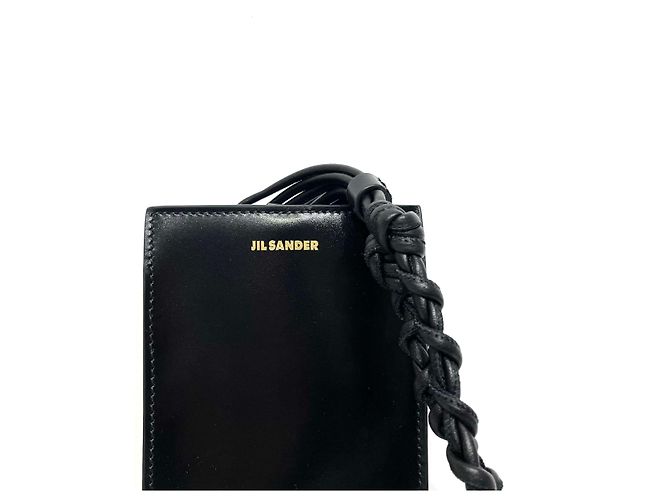 Jil Sander Borsa a tracolla per telefono Logo Tangle Nero - vista 10
