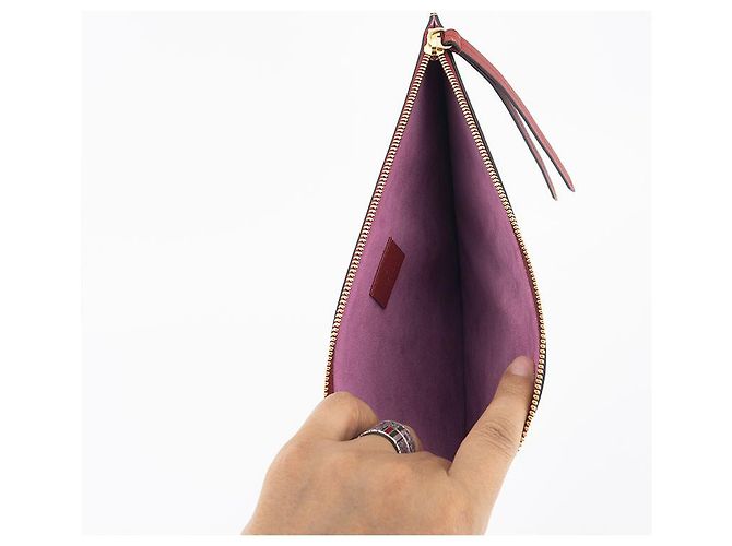 Gucci Borsa a mano in pelle beige Marrone - vista 11
