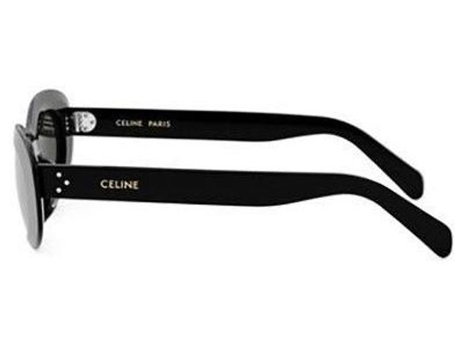 Céline Gafas de sol de acetato en forma de ojo de gato Negro - vista 6