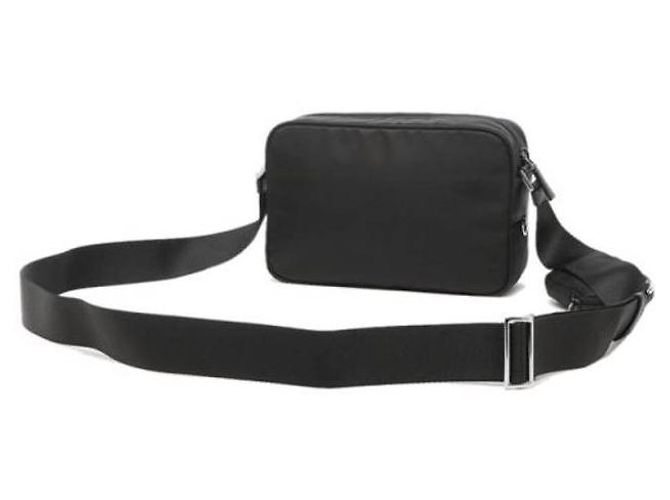 Prada Borsa a Spalla in Re-Nylon Nero - vista 5