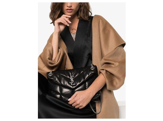 Saint Laurent Borsa piccola trapuntata Nero - vista 5
