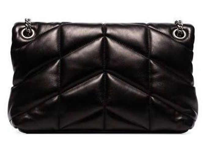 Saint Laurent Borsa piccola trapuntata Nero - vista 6