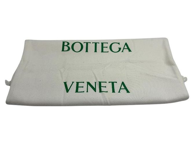 Cassette Bottega Veneta Borsa a tracolla in pelle intrecciata Parricat Verde - vista 11