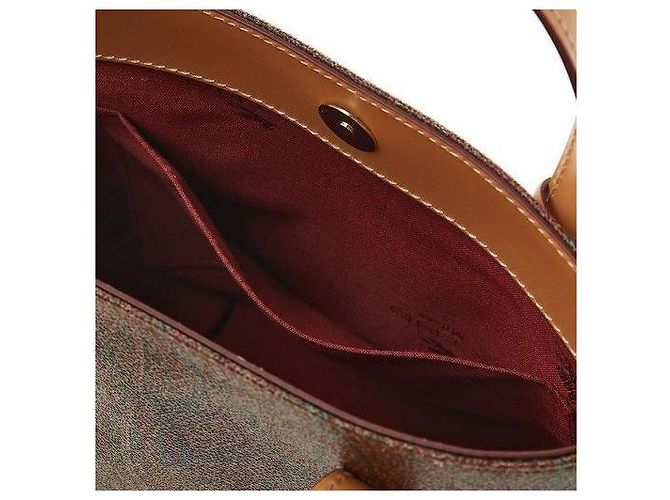 Etro Borsa Tote Paisley Marrone - vista 8