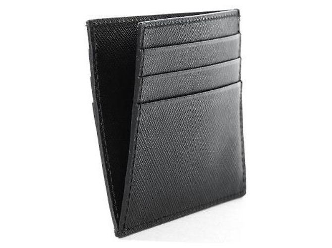 Prada Kartenhalter Triangle Logo Schwarz QHH - Ansicht 8