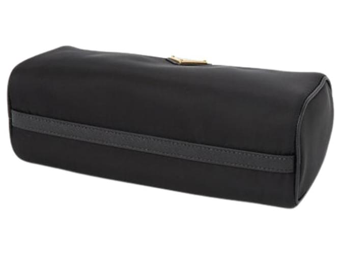 Prada Bolsa de Ombro com Logo Triangular Preto - vista 4