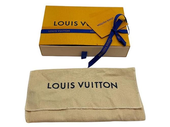 Louis Vuitton Cartera Larga Brazza Colección Damier Negro - vista 6