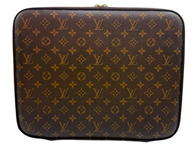 Louis Vuitton Custodia per Laptop Monogramma Marrone - vista 4
