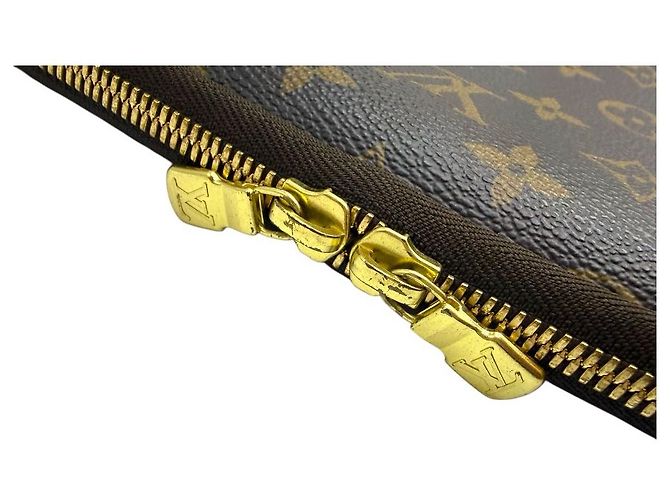 Louis Vuitton Custodia per Laptop Monogramma Marrone - vista 7