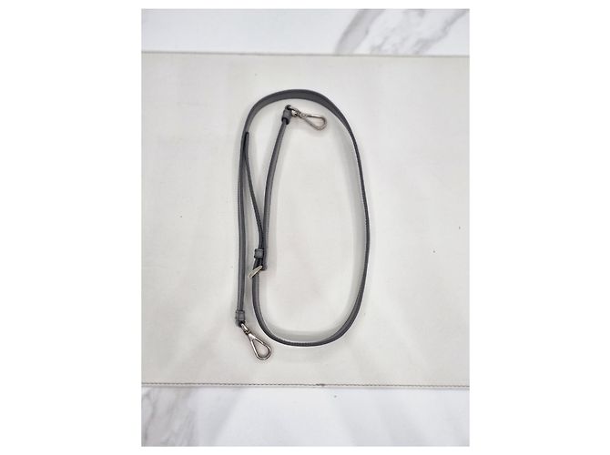 Prada Borsa tote e borsa a spalla Saffiano Lux grigia Marrone - vista 21
