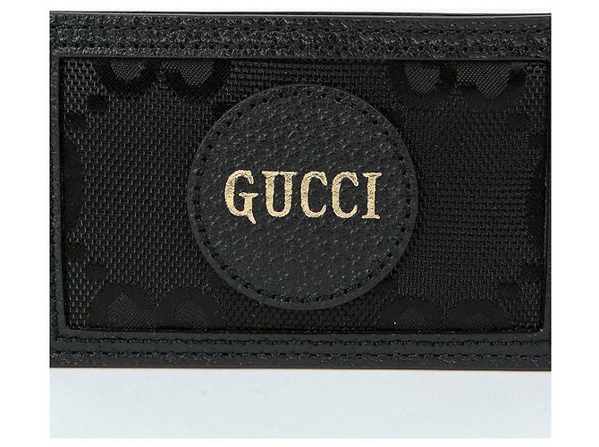 Gucci Kartenhalter-Wallet Off-The-Lead Schwarz - Ansicht 3