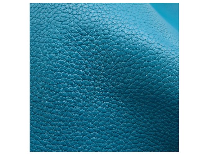 Borsa Tote Hermès Kara Double Sens 45 Blu - vista 9