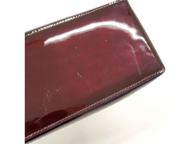 Borsa Tote Vernis Wilshire PM di Louis Vuitton Bordò - vista 7