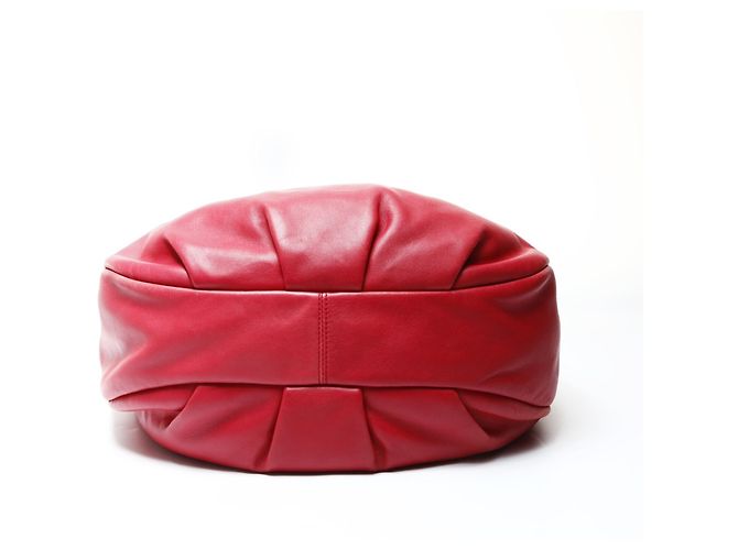 Borsa a Spalla in Pelle Morbida Anagram Loewe Rosso - vista 8