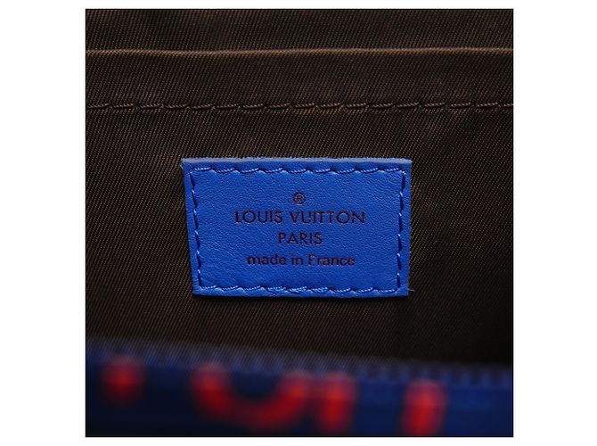 Bolso Clutch Apollo Monogram Pacific Louis Vuitton M63048 Castaño - vista 9